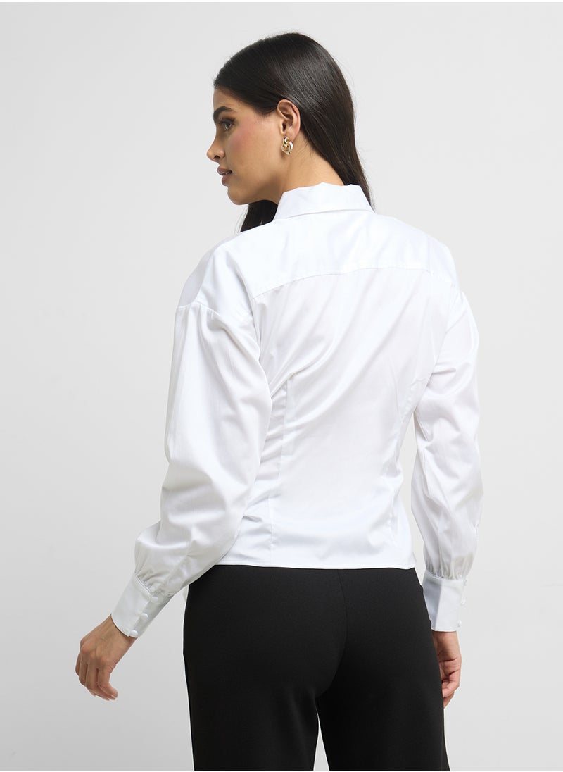 GUESS Mimi Wrap Top  - Image 2