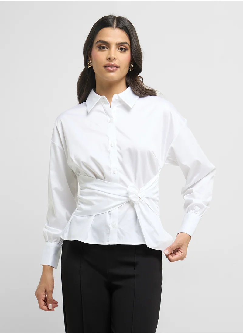 GUESS Mimi Wrap Top