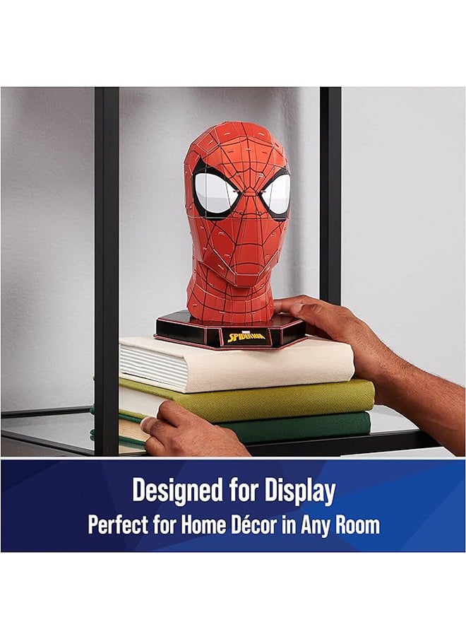 SPIN MASTER - 82 Piece Marvel Spider-man 3d Puzzle Model Kit With Stand - Image 1
