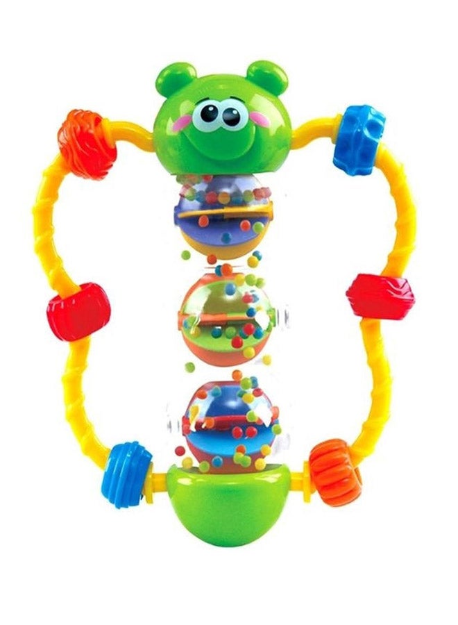 Playgo Butterfly Bead Sensory Rattle – 6 Grasp & Tactile Toy (6M+) - Image 3