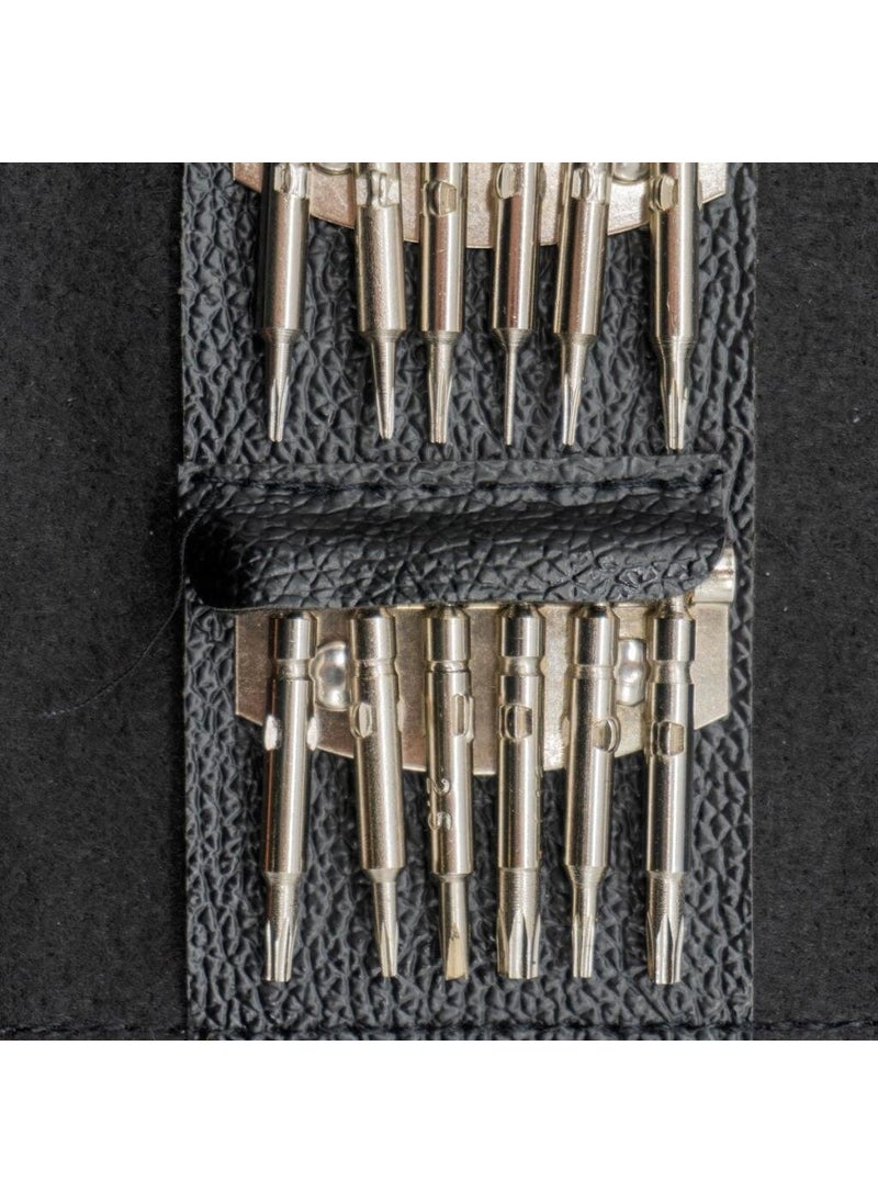 ROX 0069 Precision Screwdriver Set 25 Pieces Leather Wallet  - Image 5