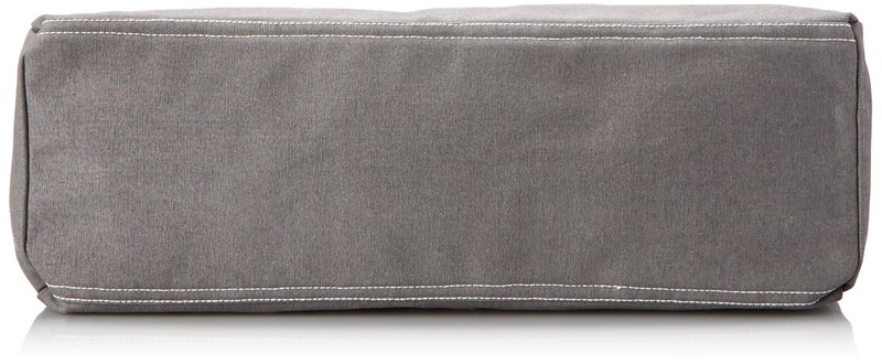 maika Recycled Canvas Carryall Tote Bag, Waxed Ash - Image 4