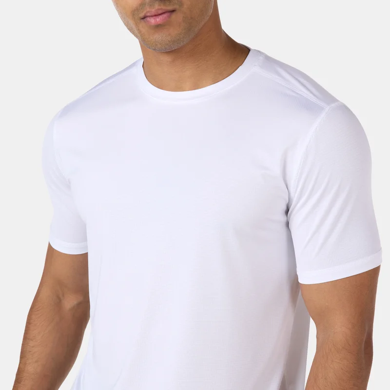 Sun and Sand Sports White Men's Active T-Shirt for Men | Best Price UAE