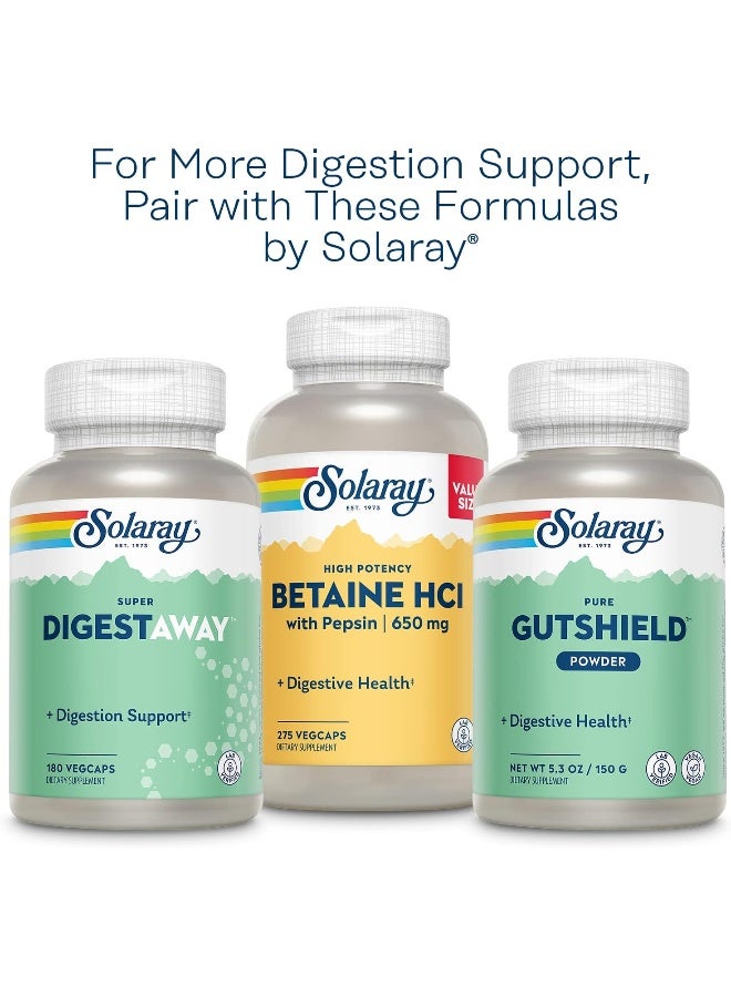 SOLARAY Pancreatin 1300, 90 Capsules