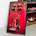 WETCEAOM Display Wallboard Compatible with Lego Technic Ferrari SF24 Model Car 42207 Wall Display Frame Compatible with Lego Car Wall Mount Lovers Only Wall Frame197x315in - Image 3