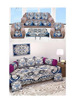 Laying Style Laying Style Heavy Cotton Beautiful 19 Pc SetSpecially for Your Drawing Room SetDiwan Set8 Pc and Sofa Covers10 Pc and Table Cover1 Pc 