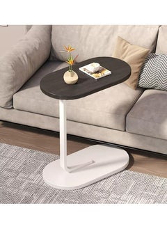 Oval Coffee Table Decor, Contemporary Coffee Table, Portable Side Table, Small Side Table with Storage, Small Side Tables for Small Spaces