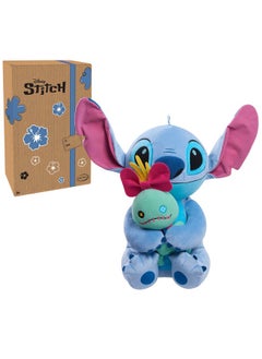 STITCH Disney Classics 23 Inch Jumbo Plush With Lil Friend, Stitch & Scrump Stuffed Animal, Officially Licensed Kids Toys For Ages 2 Up, Christmas Gifts And Presents, Amazon Exclusive  - Image 1