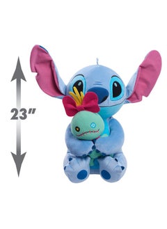 STITCH Disney Classics 23 Inch Jumbo Plush With Lil Friend, Stitch & Scrump Stuffed Animal, Officially Licensed Kids Toys For Ages 2 Up, Christmas Gifts And Presents, Amazon Exclusive  - Image 3