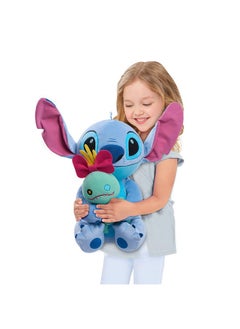 STITCH Disney Classics 23 Inch Jumbo Plush With Lil Friend, Stitch & Scrump Stuffed Animal, Officially Licensed Kids Toys For Ages 2 Up, Christmas Gifts And Presents, Amazon Exclusive  - Image 2