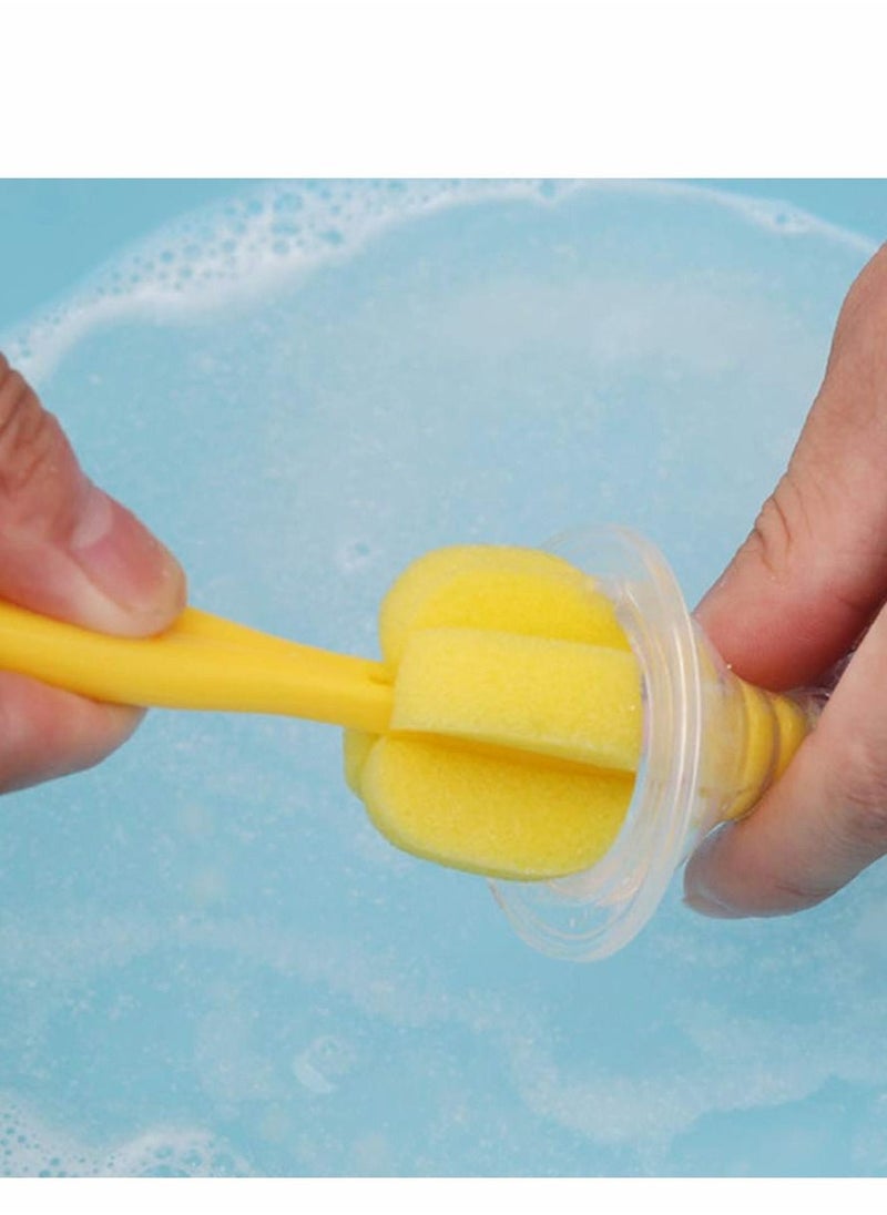 Excefore Sponge Nipple Bottle Brushes, 14 Pcs Bottle Cleaner Brush for Standard Nipples Scrubber  - Image 4