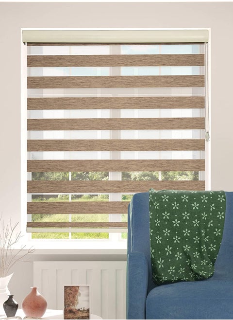 Modern Roller Blind with Zebra Design and Different Sizes