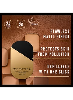 Max Factor Facefinity Compact Foundation - 005 - Sand, 10g  - Image 4