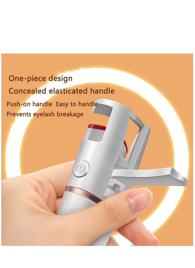 Arabest Electric Eyelash Curler Curling Electric Eyelash Curler Long Lasting Eyelash Curler White  - Image 5