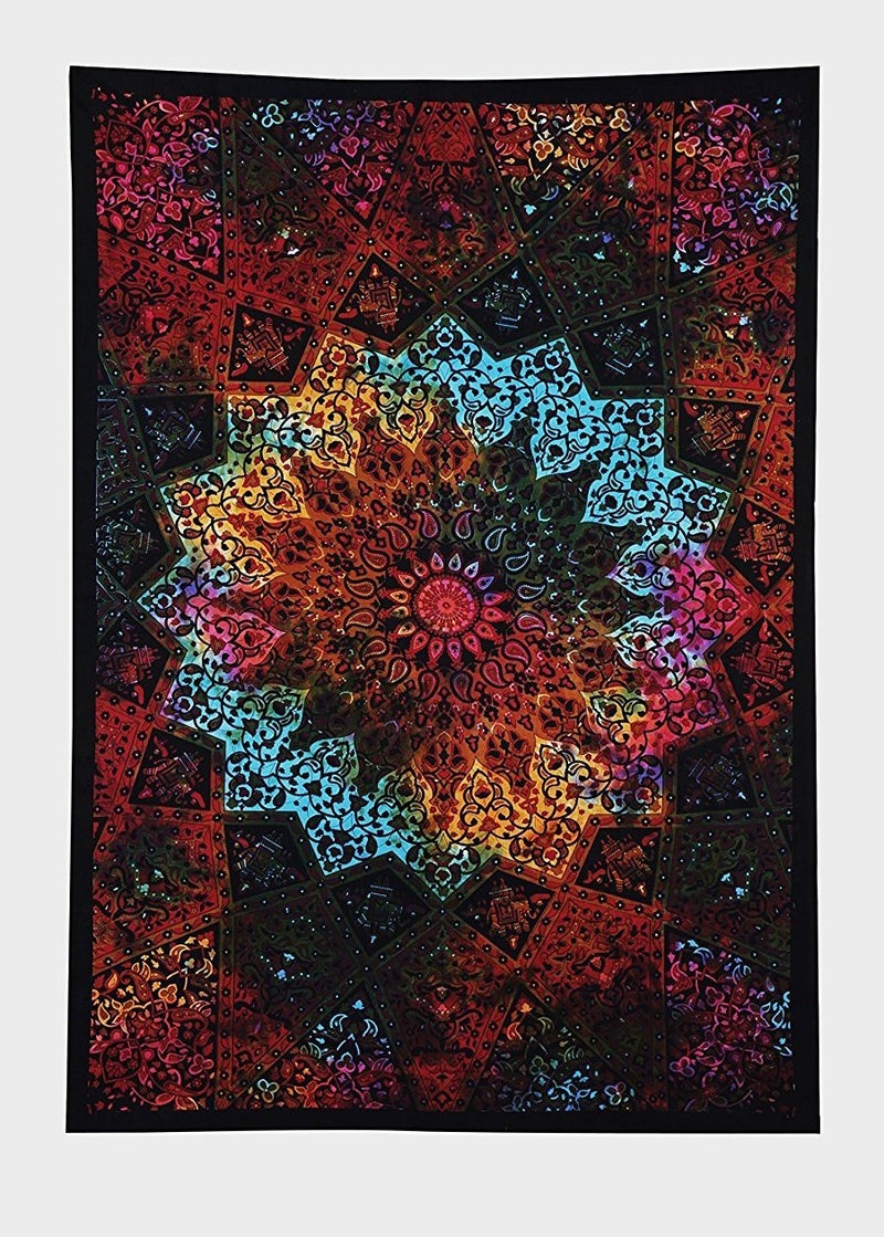 Textile Export Cotton Decorative Wall Hanging 84 x 54 inch Multicolour - Image 1