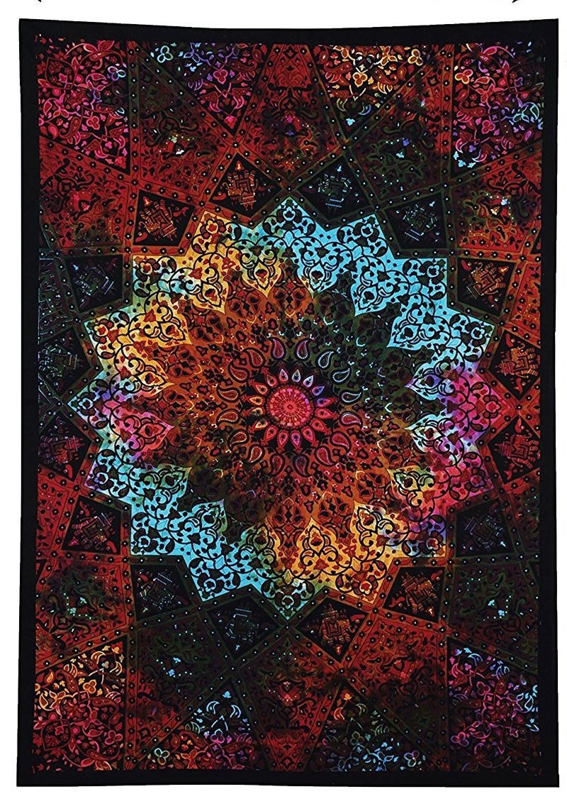 Textile Export Cotton Decorative Wall Hanging 84 x 54 inch Multicolour - Image 2