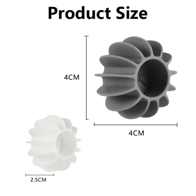 MGNLR Washing Machine Special Ball Silicone Tidy Clothes Deep Cleaning AntiWinding Laundry Washing Balls Silicone Dryer Balls Washer Balls Ball For Washing Machine Reduce Wrinkles For Washing 12 - Image 5