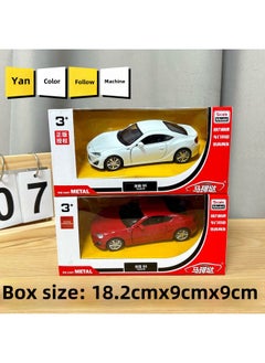 1:36 Genuine Mercedes-Benz BMW Simulation Alloy Car Model Can Open The Door Back Force Alloy Sports Car Model Children's Toys-Color:554020Toyota-86