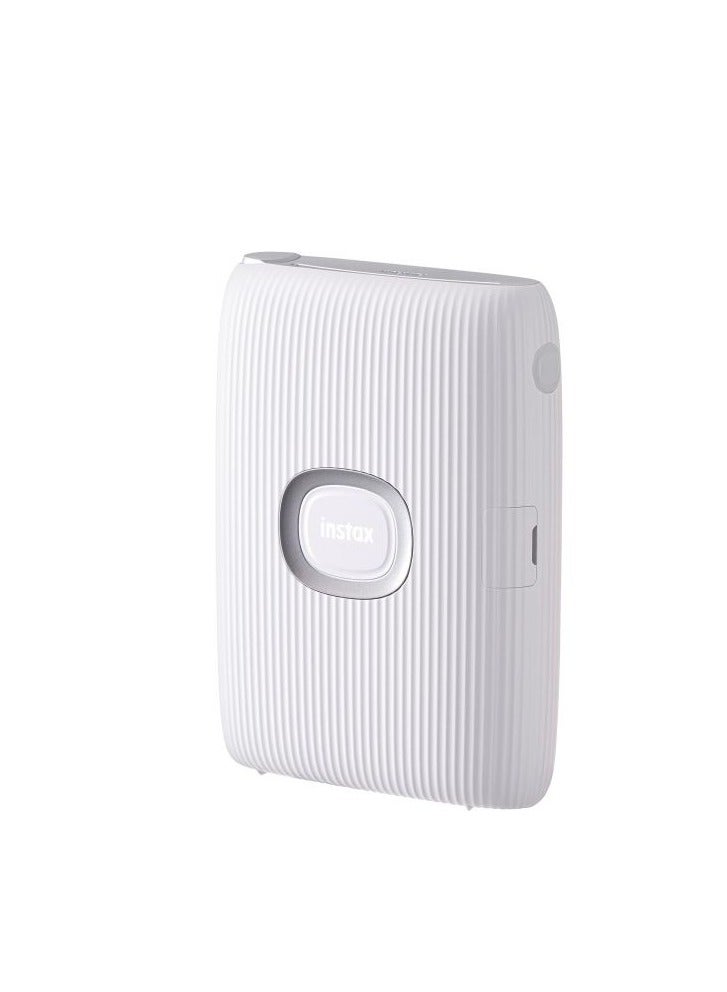 FUJIFILM Instax Mini Link 2 Instant Smartphone Printer - Clay White - Image 1