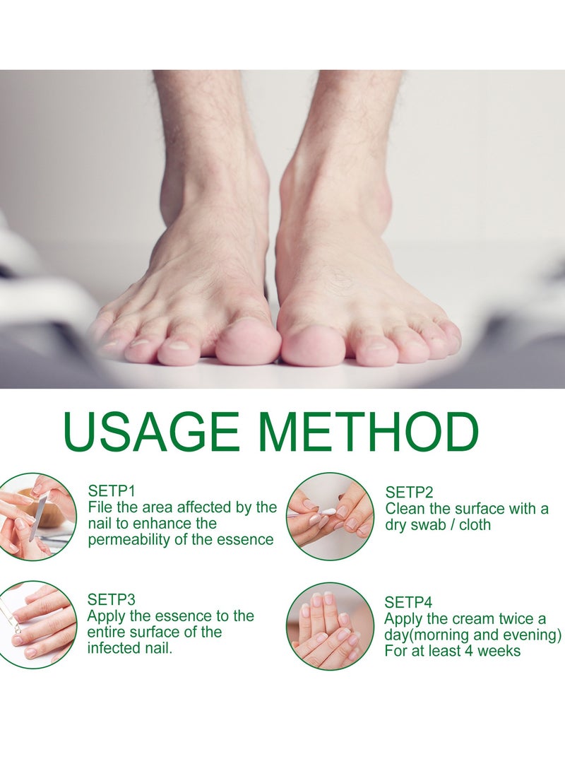 Jaysuing Nail Fungus Treatment for Nail Care Onychomycosis Repair and Moisturizing - Image 4