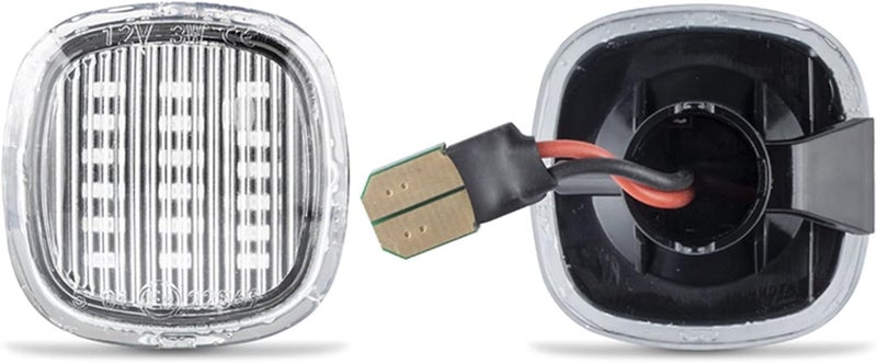 QASULER Dynamic Amber Side Marker Light Set - Image 1