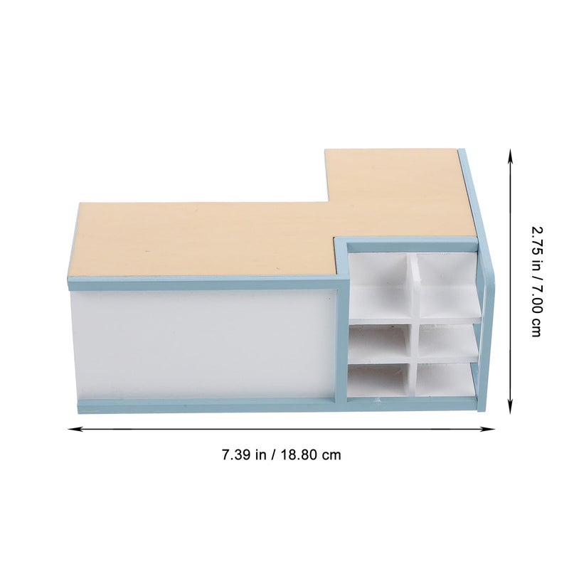 Miniature Dollhouse Furniture Set with Detailed Craftsmanship Lightweight Practical Decor for Micro Scenes - Image 4