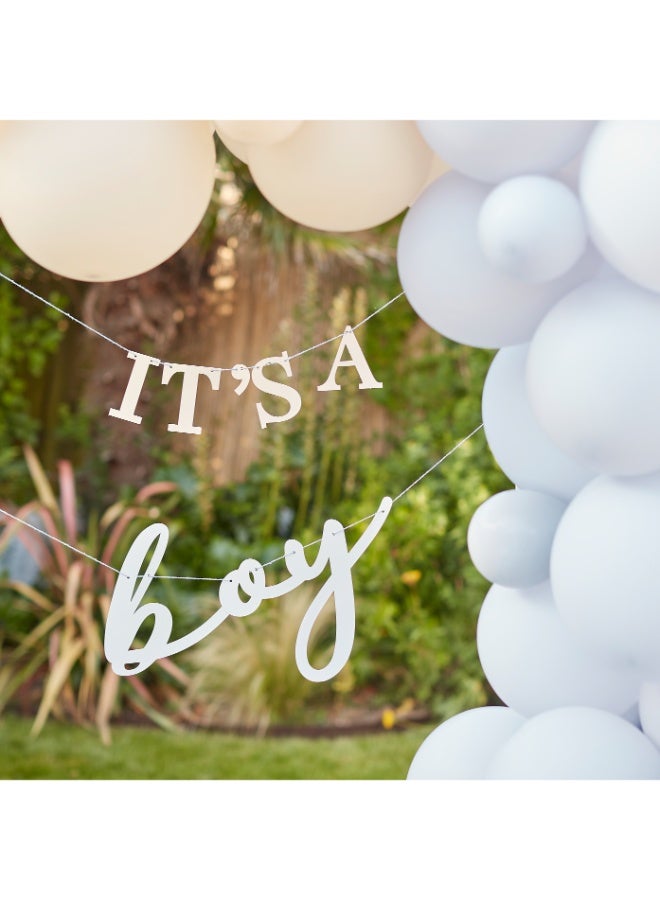 Ginger Ray It'S A Boy Baby Shower Bunting - Image 2