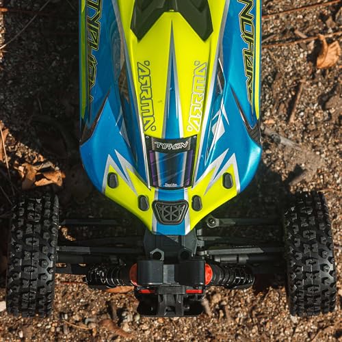 ARRMA سيارة آرما RC 18 تايفون 4X4 RTR بوجي زرقاء (البطارية والشاحن غير متضمنين) ARA4206V4T1 - Image 5