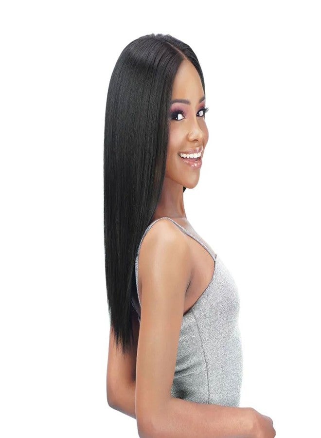 زوري شعر مستعار صناعي من زوري سيس - شعر طبيعي ياكي 30 بوصة (اللون: أسود فاحم 1) - Image 4