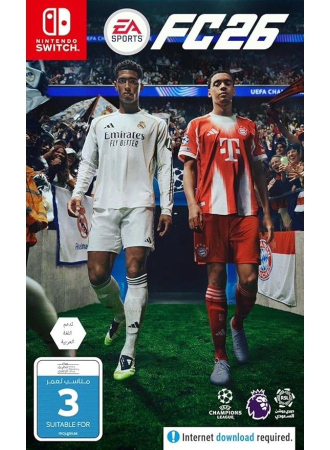H120 FC 26 EA Sports - STANDARD EDITION -Nintendo Switch Orginal - Image 1
