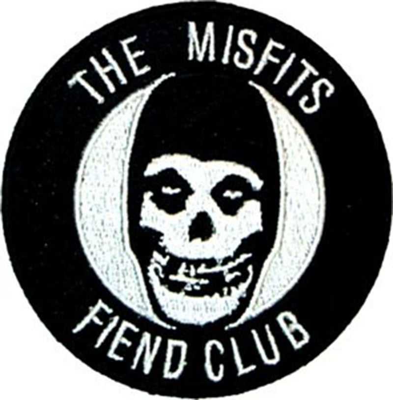 C&D Visionary Application Misfits Fiendclub Patch Black - Image 2