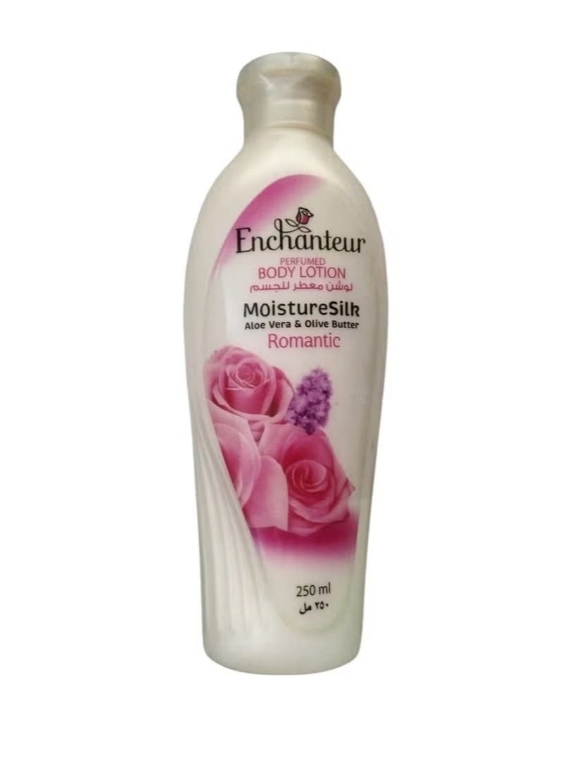 انشانتر لوشن رومانتك بنعومة الحرير من انشانتر 250ملليلتر