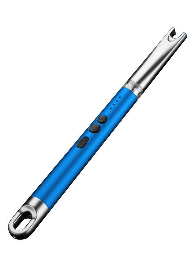 NIBEMINENT Multi-Functional Flameless Electric Arc Lighter with USB Cable Blue 