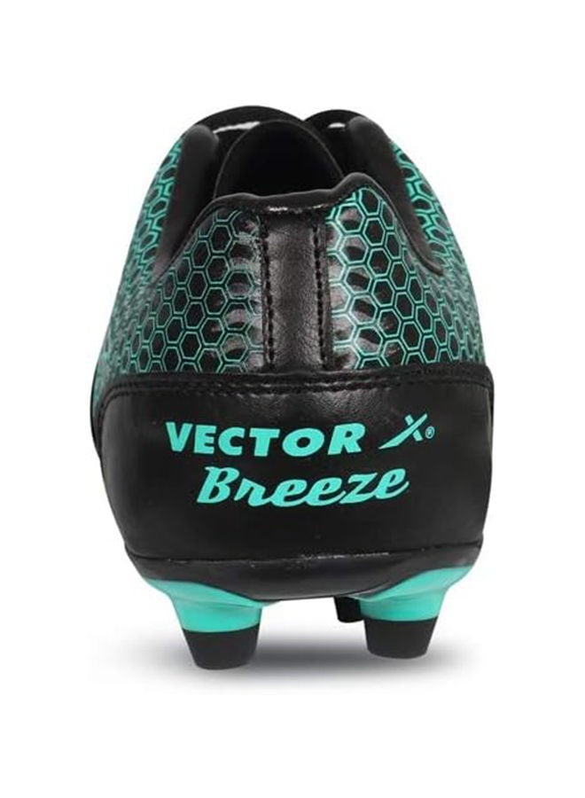 Breeze Football Shoes (Size:  9 UK/ 10 US / 43EU) | Synthetic Leather | Moulded Insole | Minimal Water Absorption/Water Proof