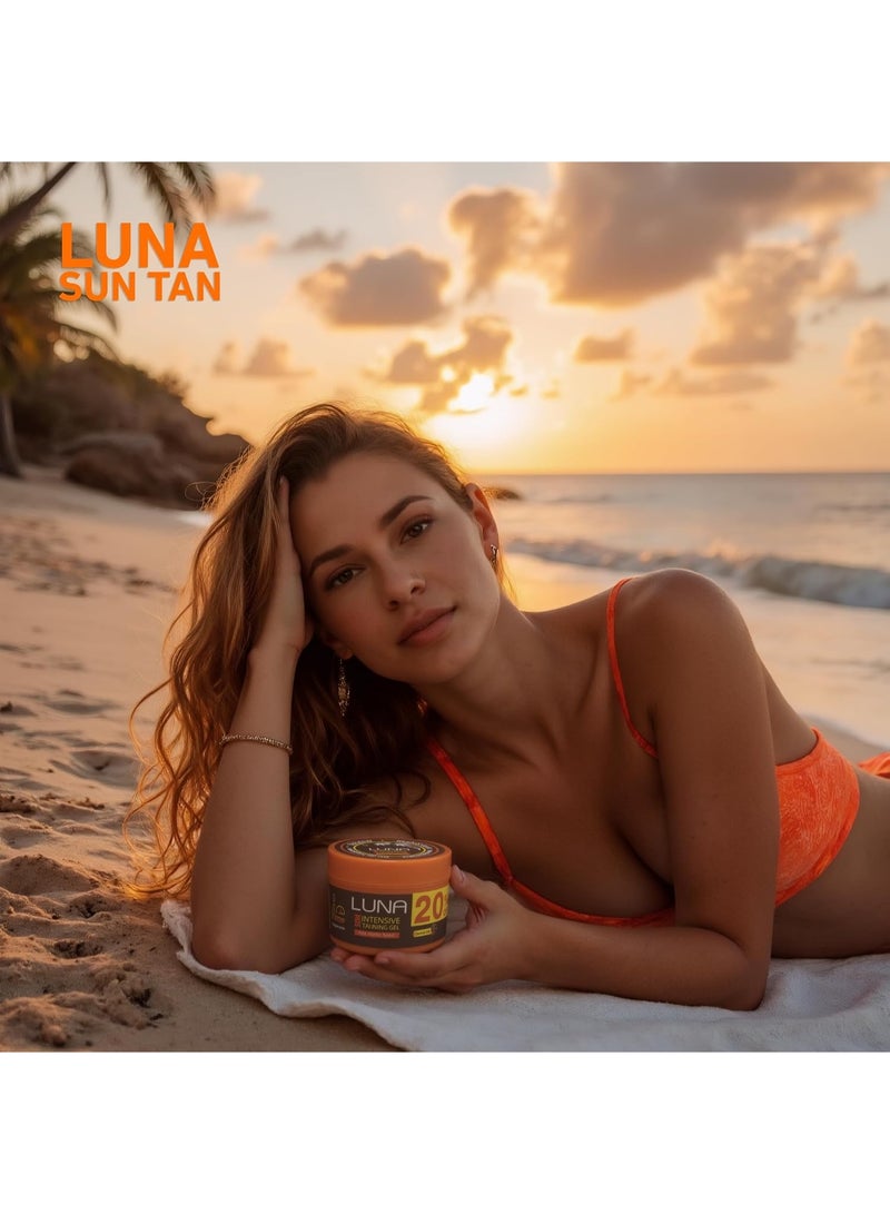 Luna Intensive Tanning Gel130 gm - Image 2