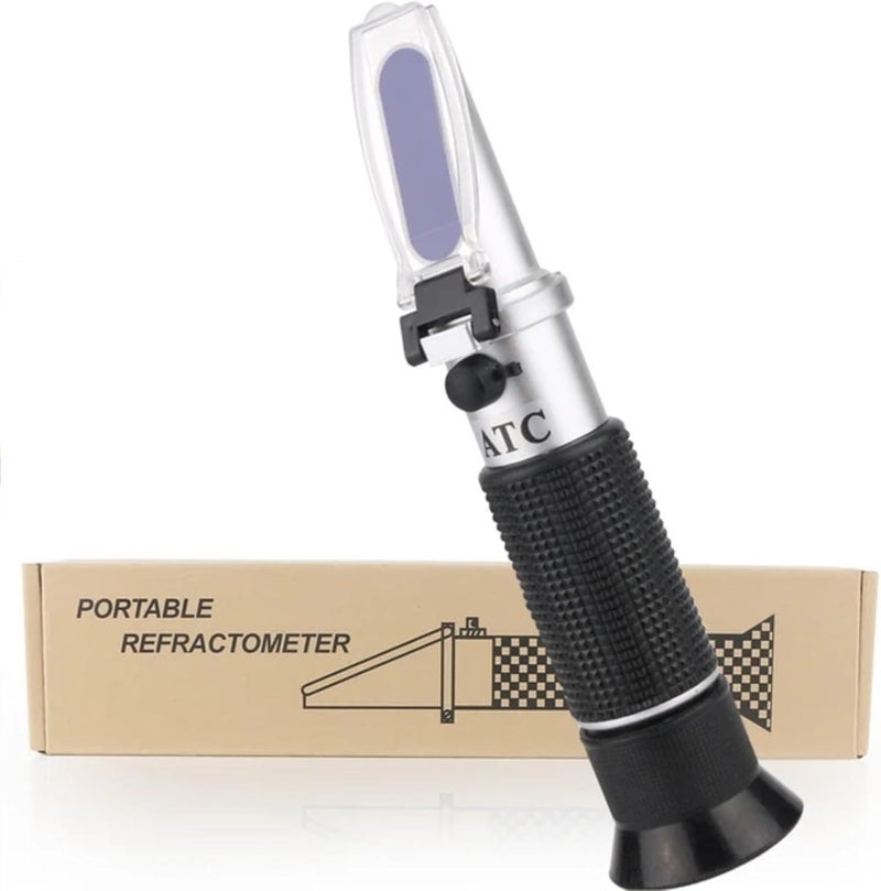 All user friendly build Refractometer, Refractometer Handheld Sugar Meter Brix Test Optical 0-32% ATC Milk Tea Fruit Sugar Meter Saccharimeter for Fruit, Homebrewing Flexible varied design Easy handling optimized design Ready varied options Flexible trendy construction Worldwide simple practical design Pre-sale confirmed stock KSA market compliant quality Intra-city fast distribution Popular trusted craftsmanship Carefully selected solid material Suburban residential ship Permanent & temporary usable Fast intercity distribution General standard compliant quality Global assorted color picks Compact trendy practical build Long lifespan Upgraded classic design Intercity storage hub Land transit & shipment compatible Solid anti-deform Global simple assemble options Widely used design Room to room portable - Image 1