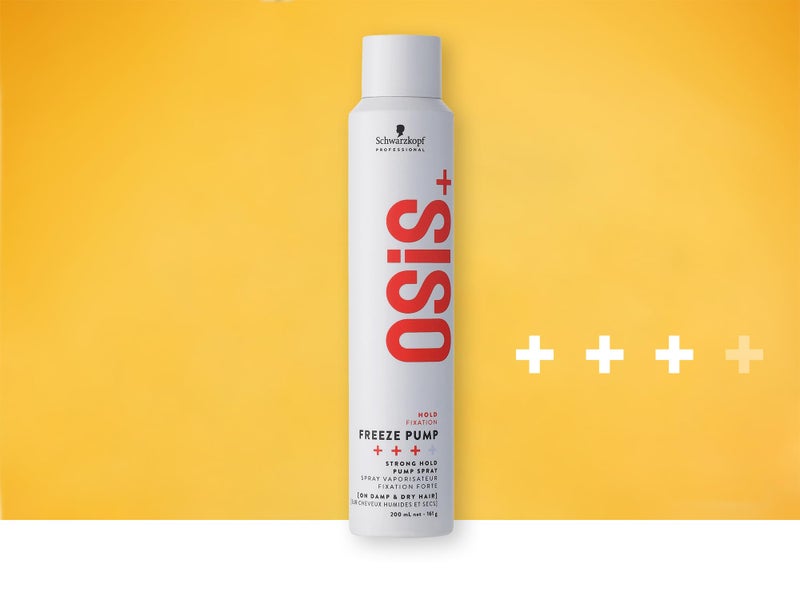 OSiS+ Freeze Medium Hold Hairspray 9oz | All Day Hold and Shine | Heat and Humidity Protection - Image 5