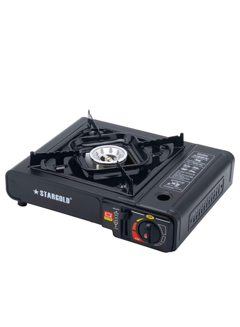 Stargold Portable Butane Gas Stove Single Burner Camping Stove - Image 1