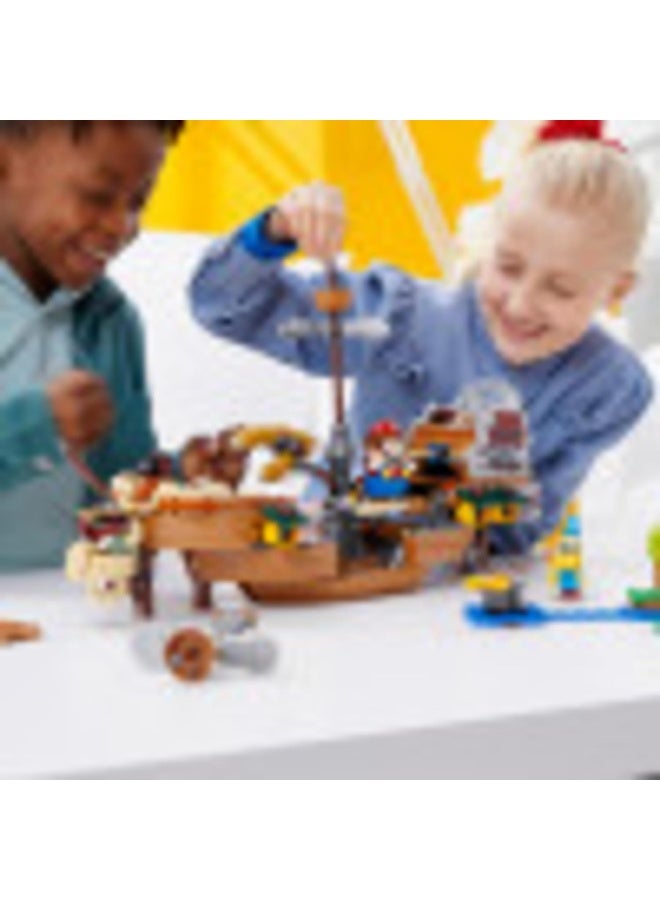 LEGO مجموعة توسيع سفينة باوزر الجوية من ليجو سوبر ماريو 71391؛ لعبة تجميع وعرض ولعب للأطفال، جديدة 2021 (1,152 قطعة) - Image 3