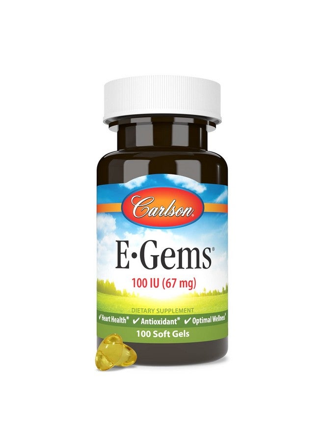كارلسون - إي-جيمز، 100 وحدة دولية (67 مجم)، فيتامين إي من مصدر طبيعي، لصحة القلب والعافية المثلى، مضاد للأكسدة، 100 كبسولة هلامية ناعمة - Image 5