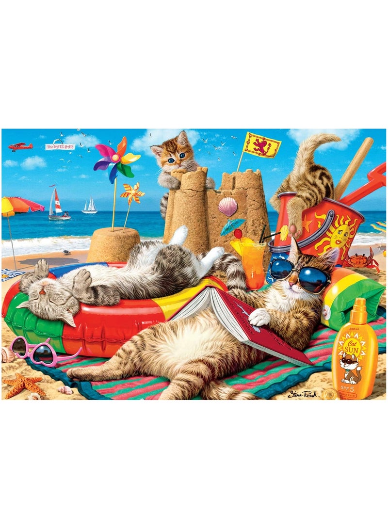 Anna 1000-Piece Creative Puzzle with Cartoon Scenery - Image 1
