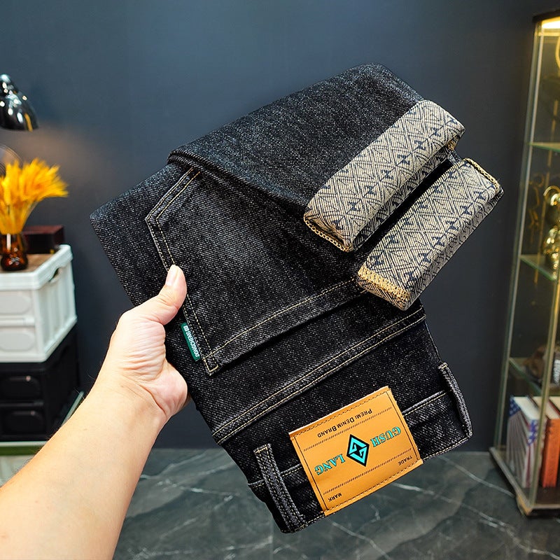 Unisex Classic Denim Jeans Loose Fit Daily Outdoor Wear - Image 2