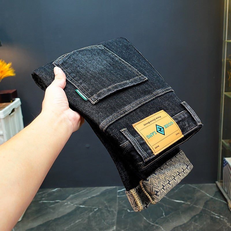 Unisex Classic Denim Jeans Loose Fit Daily Outdoor Wear - Image 3
