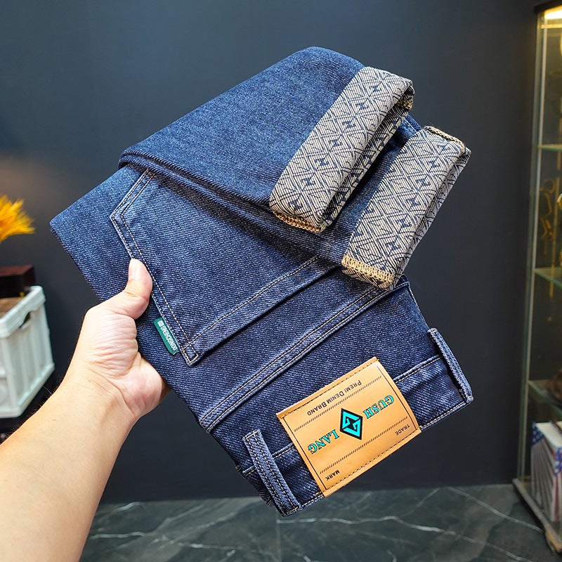 Unisex Classic Denim Jeans Loose Fit Daily Outdoor Wear - Image 5