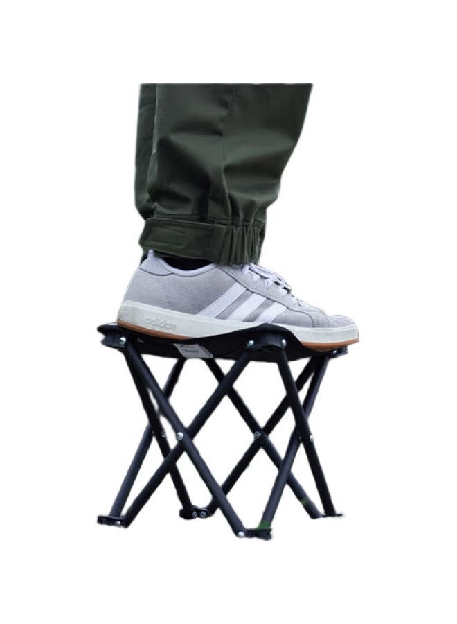 Mobigarden Outdoor Camping Home Folding Fishing Chair, Portable Stool, Folding Seat, Nx24665033, Obsidian Black - Image 1