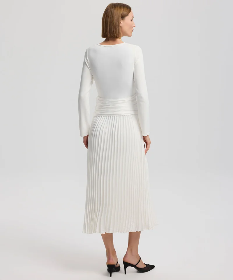 Ipekyol Pleated Knit Dress