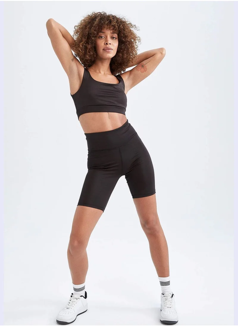 DeFacto Basic High Waisted Biker Leggings