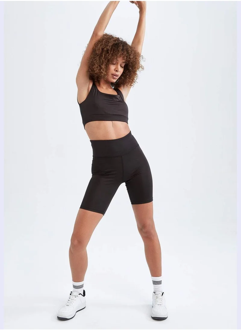 DeFacto Basic High Waisted Biker Leggings