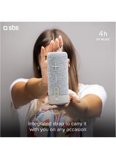 SBS Portable Bluetooth Speaker with 10W multi input fabric speaker, minimalist design, convenience, and high quality sound makes SBS speaker a popular choice for indoor and outdoor use  - Image 3