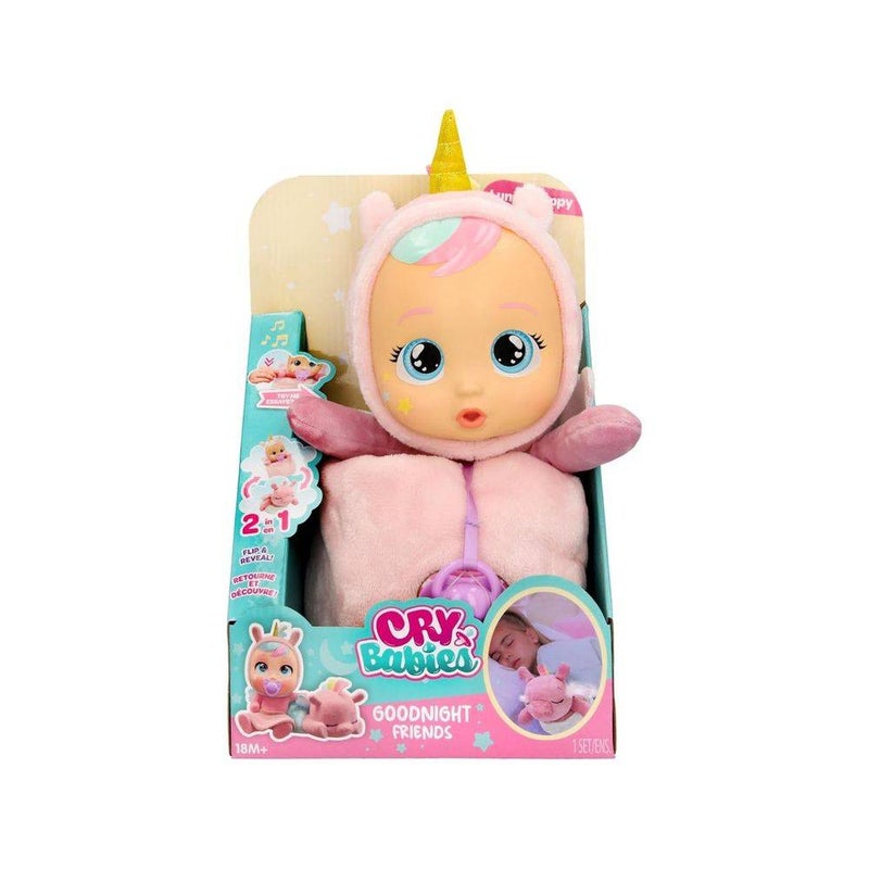 Cry Babies Goodnight Friends Luna & Poppy Interactive Doll (30 cm) - Image 1